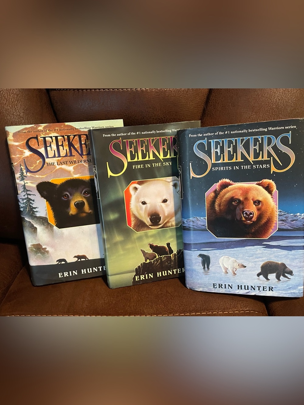 Seekers Hardcover Book Set by Erin Hunter - Books Four, Five and Six